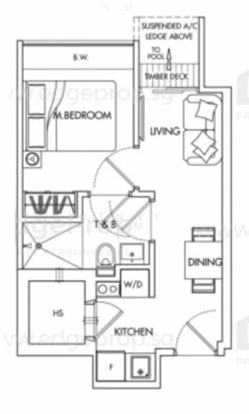 City Loft, 363 Race Course Road, Farrer Park / Serangoon Rd, 1 Bedroom, 323 sqft, Apartment For Sale, by Jenny Lum, 24985040 - PropertyGuru.com.sg