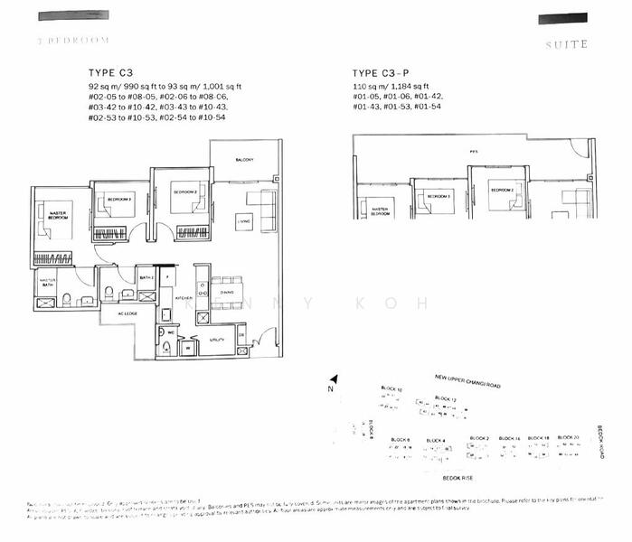 The Glades, 2 Bedok Rise, 3 Bedrooms, 1,184 sqft, Condominium For Sale, by Kenny Koh, 24985471 - PropertyGuru.com.sg