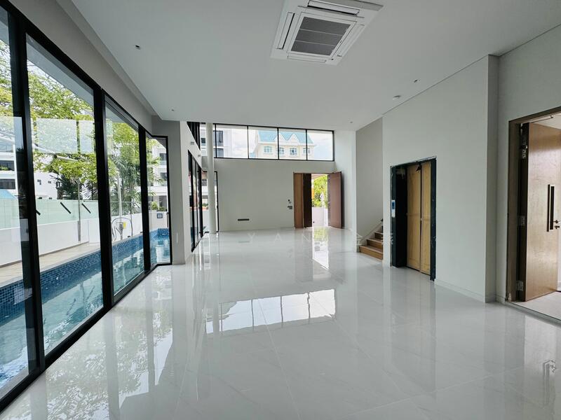 For Sale - Brand New & Freehold Bungalow, 5 levels with Lift, Basement entertainment hall with pool view