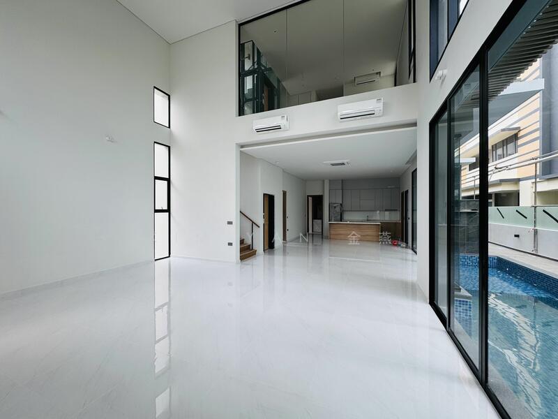 For Sale - Brand New & Freehold Bungalow, 5 levels with Lift, Basement entertainment hall with pool view