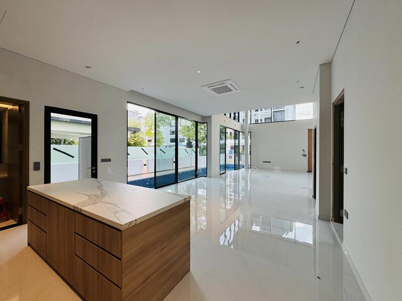 For Sale - Brand New & Freehold Bungalow, 5 levels with Lift, Basement entertainment hall with pool view