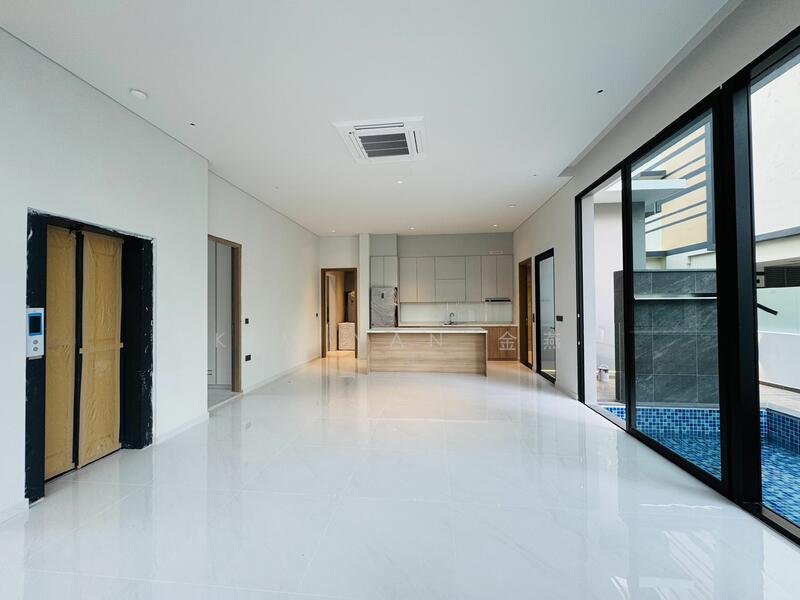 For Sale - Brand New & Freehold Bungalow, 5 levels with Lift, Basement entertainment hall with pool view