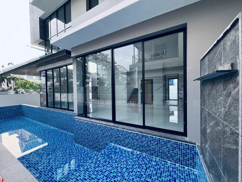 For Sale - Brand New & Freehold Bungalow, 5 levels with Lift, Basement entertainment hall with pool view