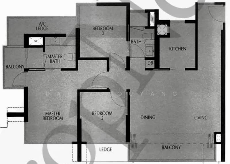 Eco Sanctuary, 61 Chestnut Avenue, 3 Bedrooms, 990 sqft, Condominium For Rent, by Darryl Ouyang, 24985727 - PropertyGuru.com.sg