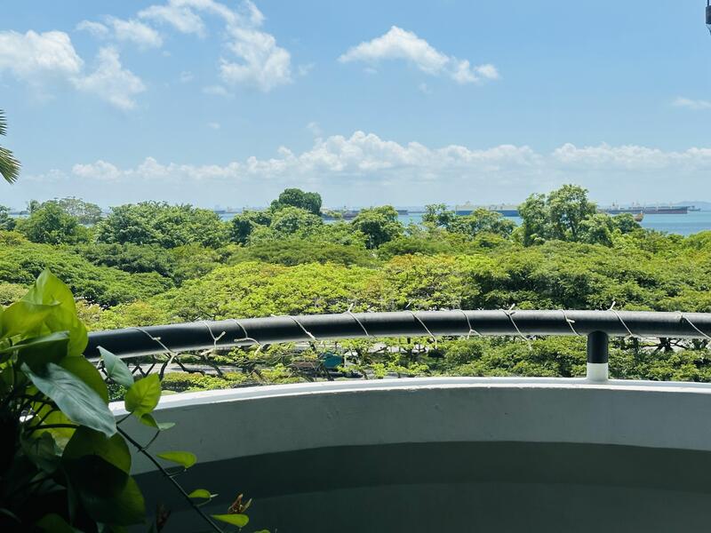 Actual view from balcony