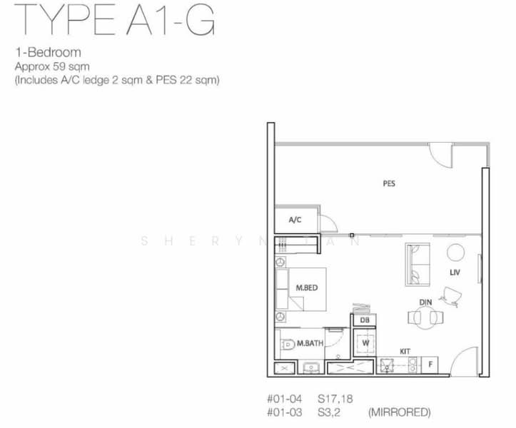 Fulcrum, 33 Fort Road, 1 Bedroom, 635 sqft, Condominium For Sale, by Sheryn Tan, 24993382 - PropertyGuru.com.sg