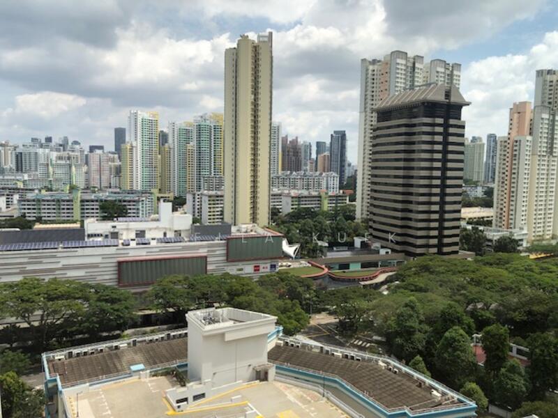 22 Jalan Membina, 22 Jalan Membina, Room Rental, 200 sqft, HDB Flat For Rent, by Stella Kuek, 24994777 - High floor unblock view from bedroom window - PropertyGuru.com.sg
