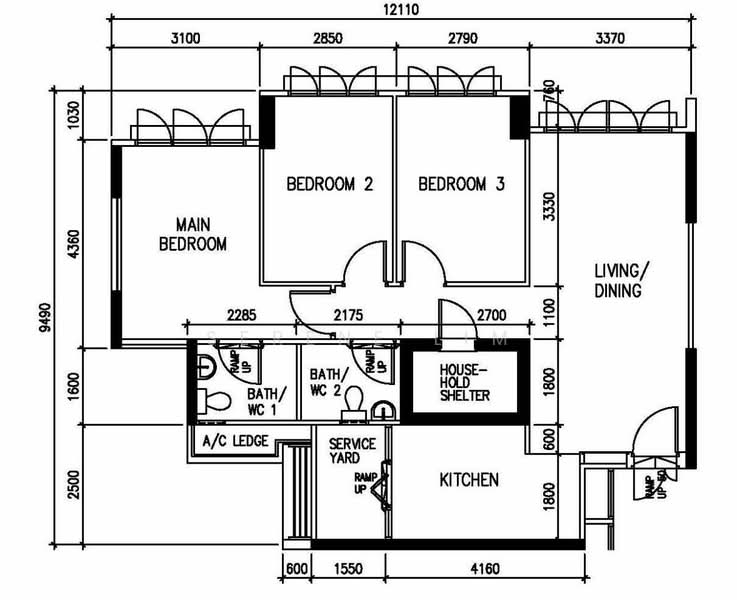 For Rent 463C Sembawang Drive