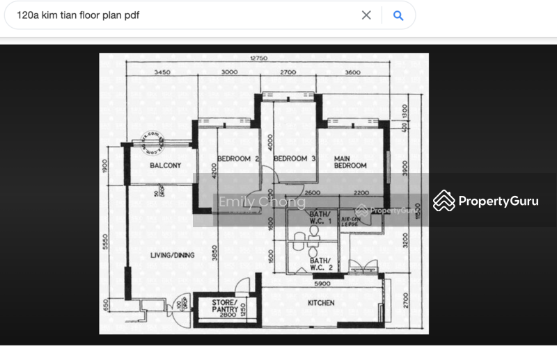 For Rent 120A Kim Tian Place