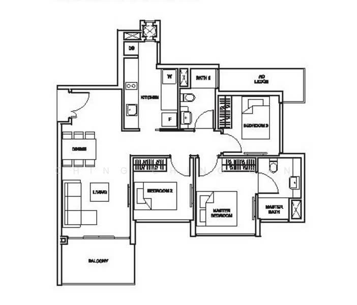 The Glades, 8 Bedok Rise, 3 Bedrooms, 840 sqft, Condominium For Rent, by Ching Ching Gan, 24999964 - PropertyGuru.com.sg