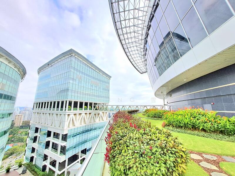 Fusionopolis, 1 Fusionopolis Way, 1,650 sqft, Business / Science Park For Rent, by Xue Ling 雪玲, 25000903 - Roof garden - CommercialGuru.com.sg