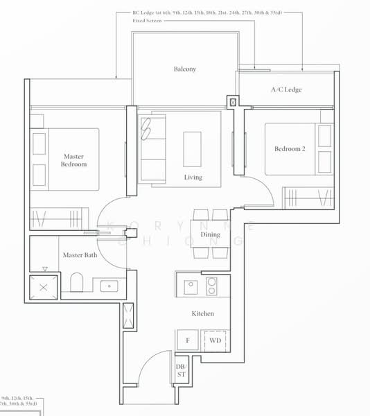 Avenue South Residence, 11 Silat Avenue, Alexandra / Commonwealth, 2 Bedrooms, 656 sqft, Condominium For Rent, by Korynne Chiong, 25003823 - PropertyGuru.com.sg