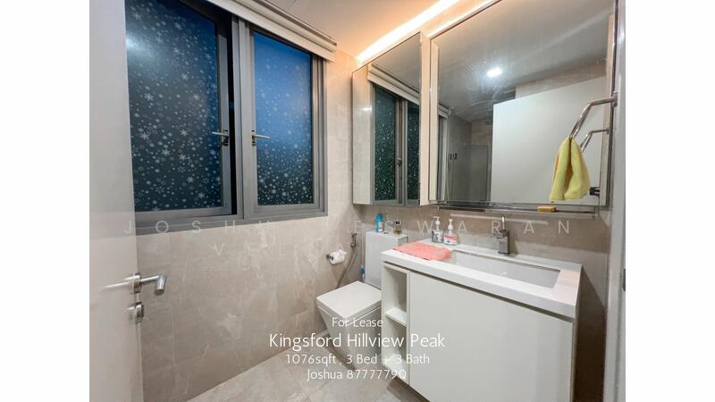 Kingsford Hillview Peak, 103 Hillview Rise, 3 Bedrooms, 1,076 sqft, Condominium For Rent, by Joshua Eswaran Veliappan, 25006965 - PropertyGuru.com.sg