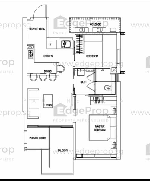 8 Hullet, 8 Hullet Road, 2 Bedrooms, 657 sqft, Condominium For Rent, by Pauline Chia, 25011536 - PropertyGuru.com.sg
