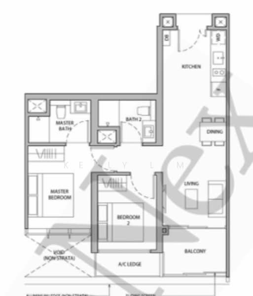 Dairy Farm Residences, 8 Dairy Farm Lane, 2 Bedrooms, 710 sqft, Condominium For Rent, by Kelly Lim, 25014236 - PropertyGuru.com.sg