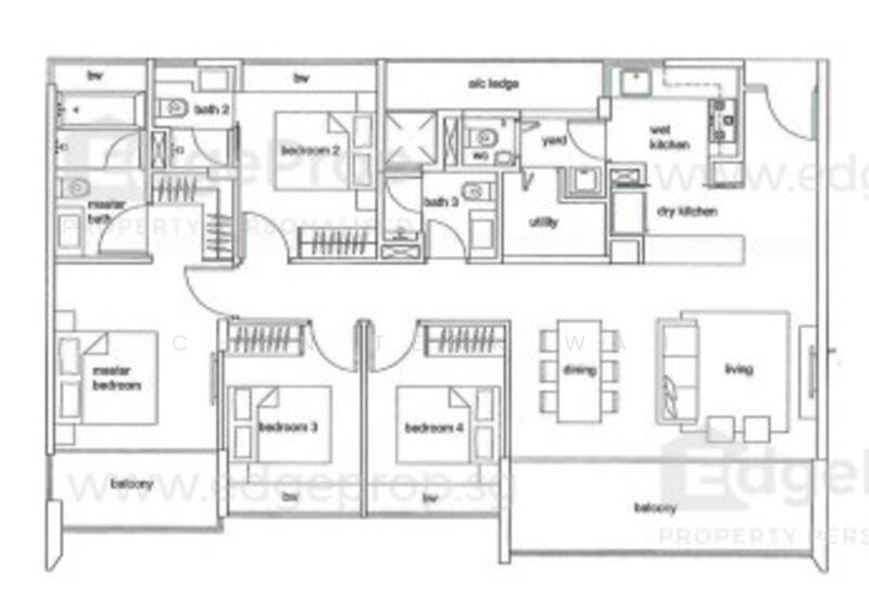Hundred Trees, 85 West Coast Drive, 4 Bedrooms, 1,475 sqft, Condominium For Rent, by Chan Teck Wah, 25015991 - PropertyGuru.com.sg