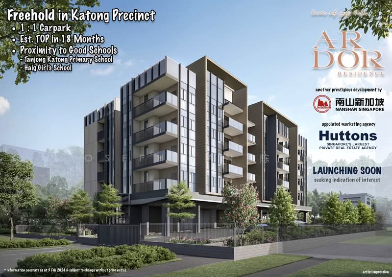 Ardor Residence Apartment For Sale at S$ 2,180,000 | PropertyGuru Singapore