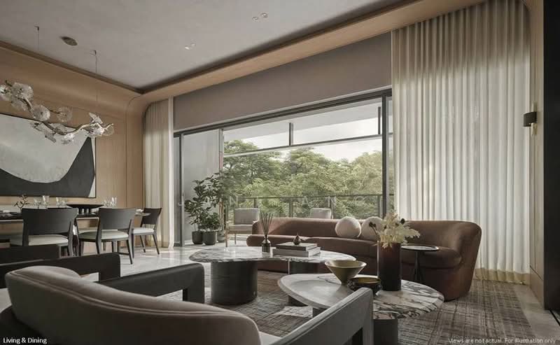 Watten House, 38 Shelford Road, 5 Bedrooms, 2,368 sqft, Condominium For Sale, by Jane Ang, 25019620 - Living 客厅 - PropertyGuru.com.sg