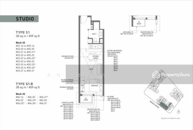 The M, 32 Middle Road, Studio, 409 sqft, Condominium For Sale, by Anthony Tan, 25021161 - PropertyGuru.com.sg
