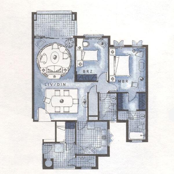 Note: Floorplan is NOT updated with Dual-Key layout
