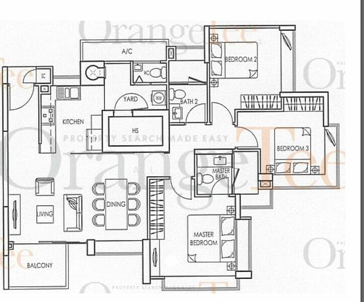 One St Michael's, 1 Saint Michael's Road, 3 Bedrooms, 1,200 sqft, Condominium For Rent, by Aly Ho, 25028080 - PropertyGuru.com.sg