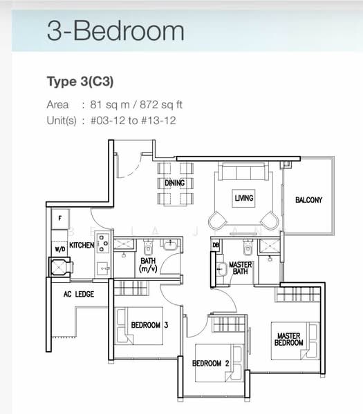 The Skywoods, 5 Dairy Farm Heights, 3 Bedrooms, 872 sqft, Condominium For Rent, by Bella Jiang, 25029275 - PropertyGuru.com.sg