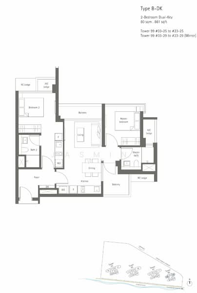 Principal Garden, 99 Prince Charles Crescent, 1 Bedroom, 600 sqft, Condominium For Rent, by Jasmine Ye, 25030092 - PropertyGuru.com.sg