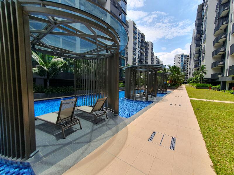Agent Rizal - Treasure at Tampines 2 Beds 2 Baths Unit = Pool View 2