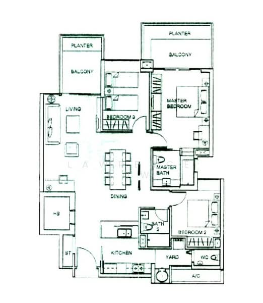 8 @ Mount Sophia, 10 Mount Sophia, 3 Bedrooms, 1,464 sqft, Condominium For Rent, by Lawrence Low, 25036320 - PropertyGuru.com.sg
