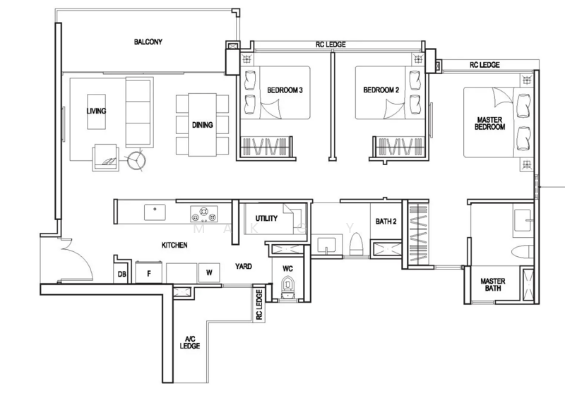 Bellewaters, 29 Anchorvale Crescent, 3 Bedrooms, 1,055 sqft, Executive Condominium For Rent, by Mak G Y, 25037993 - PropertyGuru.com.sg