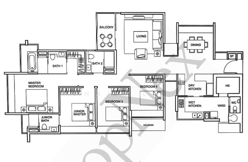 One Amber, 3 Amber Gardens, 4 Bedrooms, 1,615 sqft, Condominium For Rent, by Shawn Lai, 25044606 - PropertyGuru.com.sg