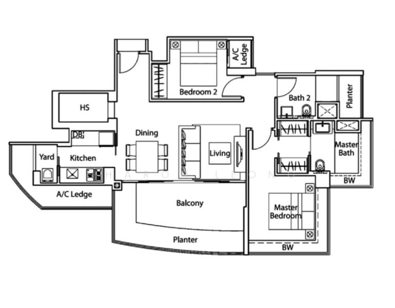 Lucida, 2 Suffolk Road, 2 Bedrooms, 1,066 sqft, Apartment For Rent, by Sharon Leong, 25044625 - PropertyGuru.com.sg