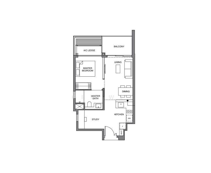 Leedon Green, 32 Leedon Heights, 1 Bedroom, 538 sqft, Condominium For Rent, by Ken Wee, 25046248 - PropertyGuru.com.sg