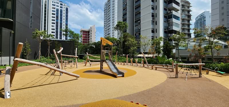 Amber Park, 18 Amber Gardens, 1 Bedroom, 484 sqft, Condominium For Rent, by Denise Fadil Lee, 25046747 - Playground. - PropertyGuru.com.sg