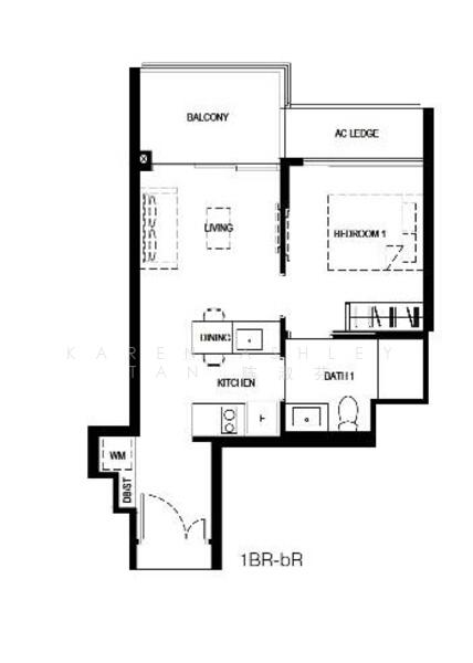 Normanton Park, 61 Normanton Park, 1 Bedroom, 484 sqft, Condominium For Rent, by Karen Ashley Tan 陈淑芬, 25047910 - PropertyGuru.com.sg