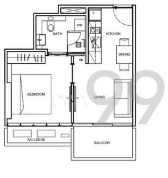 6 Derbyshire, 6 Derbyshire Road, 1 Bedroom, 474 sqft, Condominium For Rent, by Wendy Cheong, 25049113 - PropertyGuru.com.sg