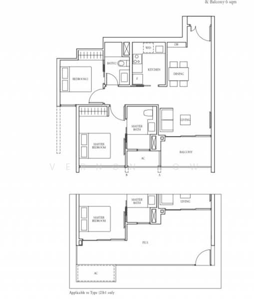 Bartley Ridge, 30 Mount Vernon Road, 2 Bedrooms, 883 sqft, Condominium For Sale, by Vernon Low, 25050342 - PropertyGuru.com.sg
