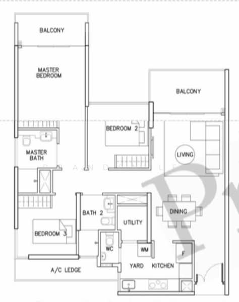 Ripple Bay, 4 Pasir Ris Link, 3 Bedrooms, 1,066 sqft, Condominium For Rent, by Branden Lee, 25050940 - PropertyGuru.com.sg