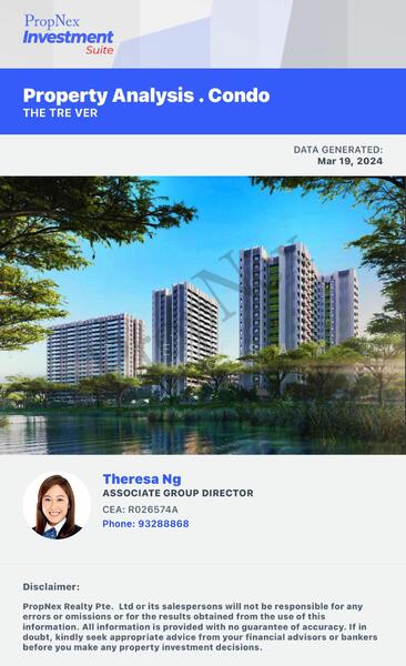 The Tre Ver, 60 Potong Pasir Avenue 1, 1 Bedroom, 495 sqft, Condominium For Rent, by Theresa Ng, 25053829 - PropertyGuru.com.sg