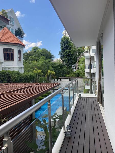 Balcony from master room 