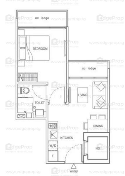 Viva Vista, 3 South Buona Vista Road, 1 Bedroom, 409 sqft, Apartment For Rent, by Gabriel Ong, 25054736 - PropertyGuru.com.sg