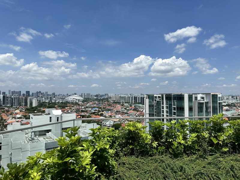 Amber Park, 18 Amber Gardens, 2 Bedrooms, 743 sqft, Condominium For Rent, by Joseph de Witt, 25056166 - Stratosphere overlooks National Stadium - PropertyGuru.com.sg