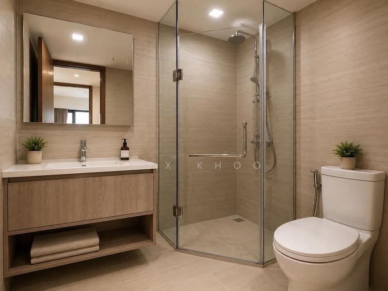 Kingsford Waterbay, 72 Upper Serangoon View, Hougang / Punggol / Sengkang, 2 Bedrooms, 689 sqft, Condominium For Rent, by Alex Khoo, 25057949 - Bathroom - PropertyGuru.com.sg
