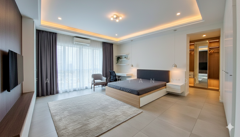 Sample Image of Moden Bedroom in this unit