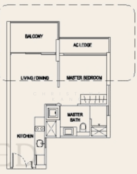 J Gateway, 2 Gateway Drive, 1 Bedroom, 474 sqft, Condominium For Rent, by Christine Kang, 25066473 - PropertyGuru.com.sg