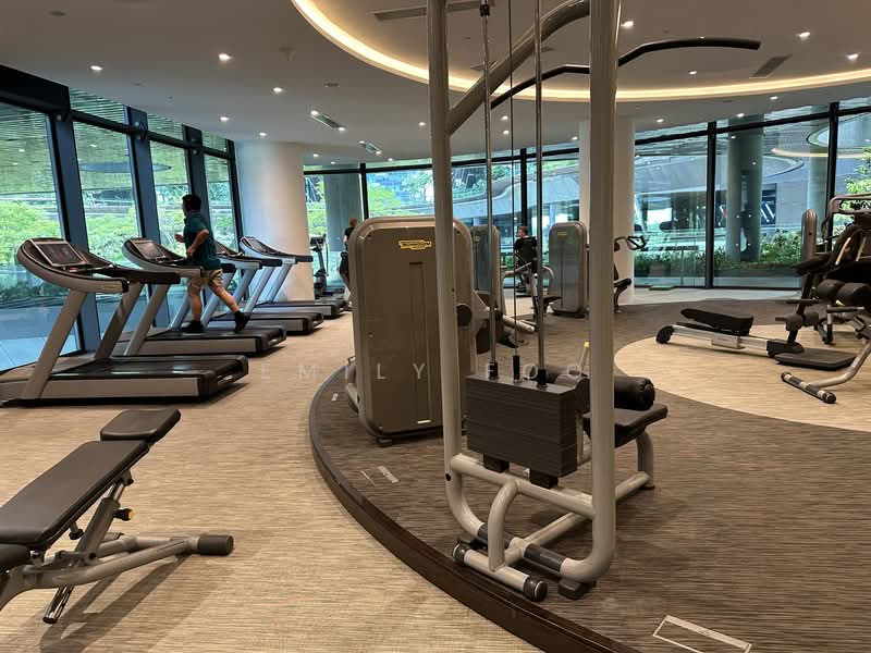 Marina One Residences, 23 Marina Way, 1 Bedroom, 743 sqft, Condominium For Rent, by Emily Foo, 25066691 - Gymnasium Room - PropertyGuru.com.sg