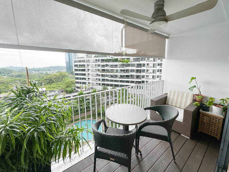 The Interlace, 226 Depot Road, 3 Bedrooms, 1,464 sqft, Condominium For Rent, by Hansen Ng, 25067808 - Good size Balcony - PropertyGuru.com.sg