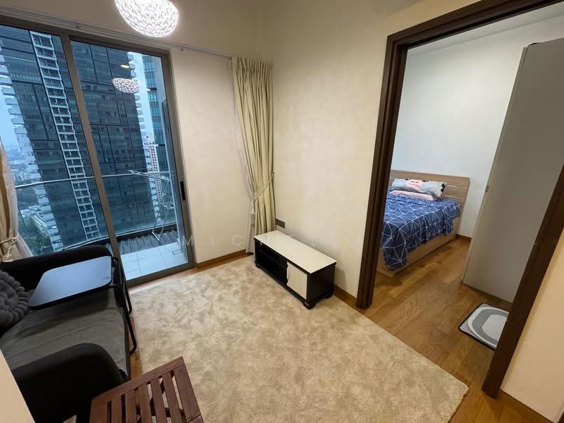 Espada, 48 Saint Thomas Walk, Orchard / River Valley, 1 Bedroom, 378 sqft, Condominium For Rent, by Michelle Tan, 25076957 - Living Room - PropertyGuru.com.sg