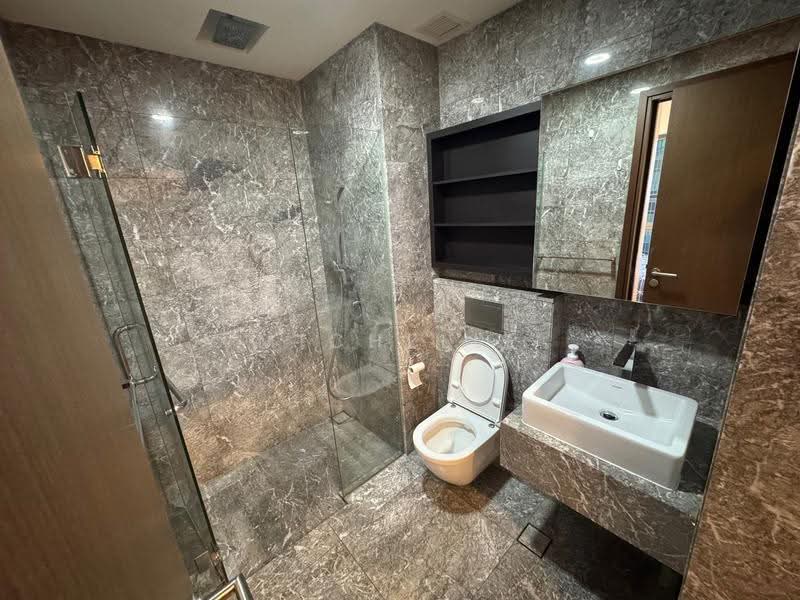 Espada, 48 Saint Thomas Walk, Orchard / River Valley, 1 Bedroom, 378 sqft, Condominium For Rent, by Michelle Tan, 25076957 - Bathroom - PropertyGuru.com.sg