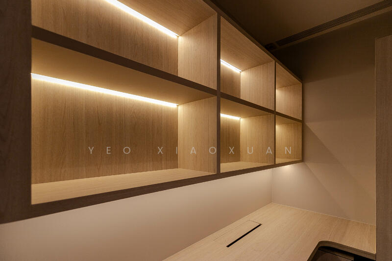 Leedon Green, 32 Leedon Heights, 1 Bedroom, 538 sqft, Condominium For Rent, by Yeo XiaoXuan, 25078031 - Display shelves - PropertyGuru.com.sg